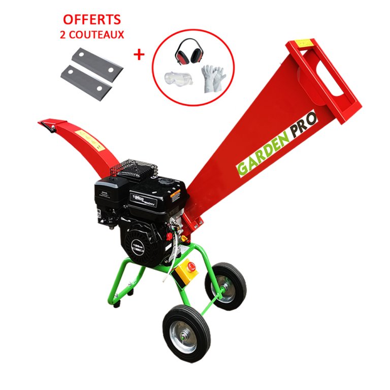 Broyeur De Végétaux Thermique 6 5cv ø 60mm