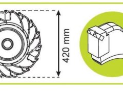 Broyeur forestier MF200