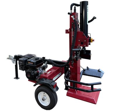 Fendeuse de bûches de bois FH37T thermique sur remorque