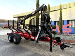 Remorque grue forestière de débardage BP115 HH 695