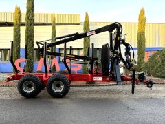 Remorque grue forestière de débardage BP115 HH 695