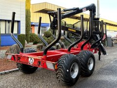 Remorque grue forestière de débardage BP115 HH 695