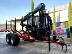Remorque grue forestière de débardage BP160 HH 855