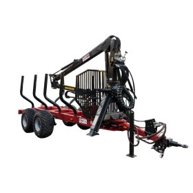 Remorque grue forestière de débardage BP115 HH 695