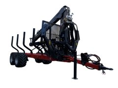 Remorque grue forestière de débardage BP135 HH 745