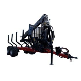 Remorque grue forestière de débardage BP135 HH 745