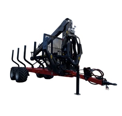 Remorque grue forestière de débardage BP135 HH 745