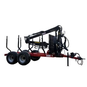 Remorque grue forestière de débardage BP160 HH 855