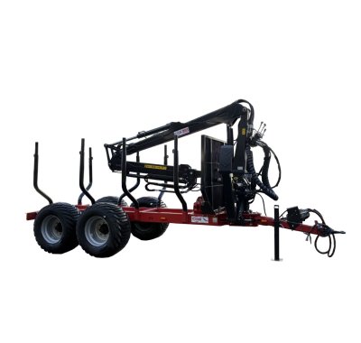 Remorque grue forestière de débardage BP160 HH 855