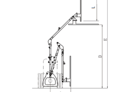 Taille haie hydraulique porte-couteaux BTHC 5100
