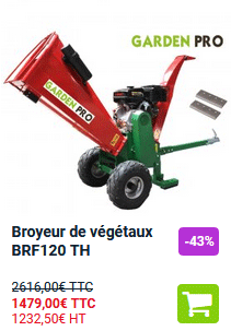  Broyeur de végétaux BRF120 TH